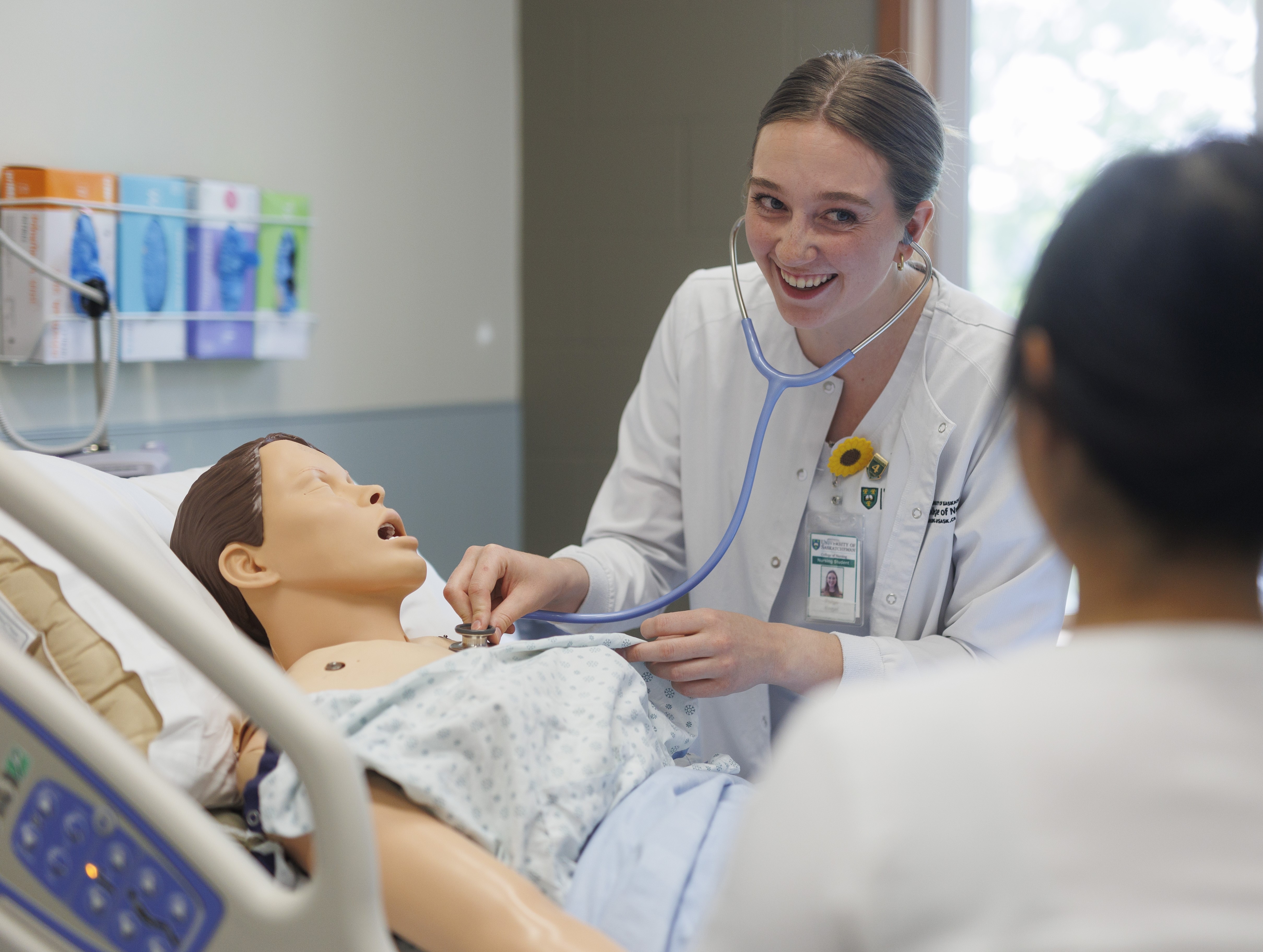 nurses working together